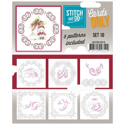 Stitch & Do - Cards only Stitch - set 010